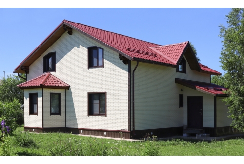 Фасадная панель Grand Line Клинкерный кирпич Classic молочный