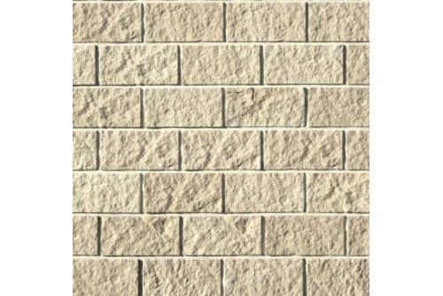 Рядовая плитка White Hills Торре Бьянка гипс А440-10 с расшивкой 1,2см