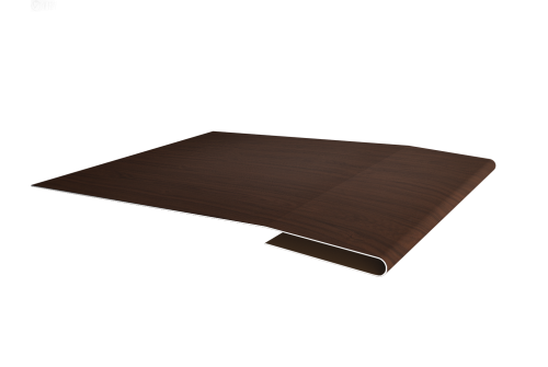 Планка начальная Grand Line 0,45 Print Elite Choco Wood TwinColor (3м)