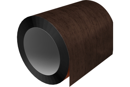Отмотка Grand Line с внутренним диаметром намотки 500мм 0,45 Print Premium с пленкой Antique Wood TwinColor