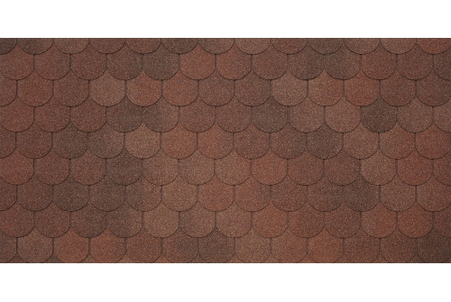 Черепица гибкая Tegola Assisi terracotta 420 (терракота)