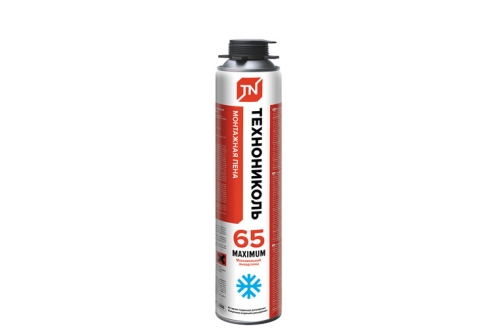Пена монтажная ТЕХНОНИКОЛЬ 65 MAXIMUM зимняя