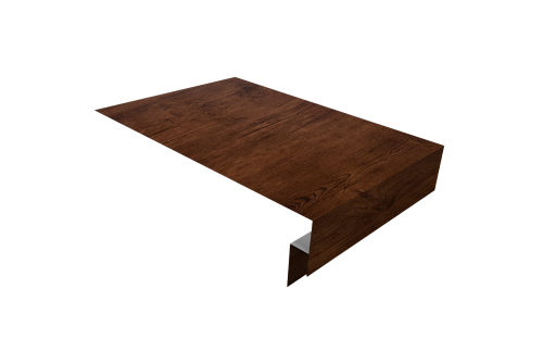 Планка околооконная сложная 300х50х18 (j-фаска) Grand Line 0,45 Print Premium Cherry Wood Fresh TwinColor (3м)