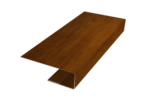 J-Профиль 12мм Grand Line 0,45 Print-Double Premium Golden Wood Intense F (3м)