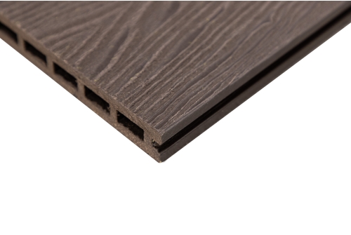 Доска-ступень старт ДПК Grand Line 160х22мм 3D Wood венге 3м