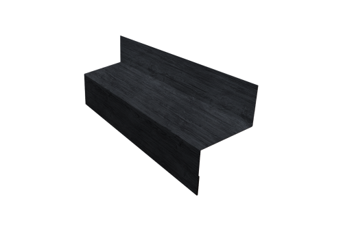 Отлив межэтажный 45 Grand Line 0,45 Grand Line Print Premium Grey Wood TwinColor (2м)
