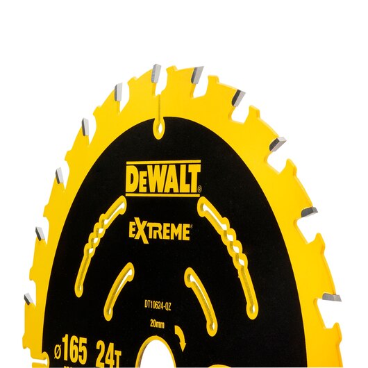 Диск пильный DeWalt Extreme по дереву с гвоздями 165x20 24T