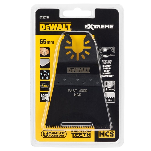 Погружное пильное полотно DeWalt 30х64 мм DT20741-QZ