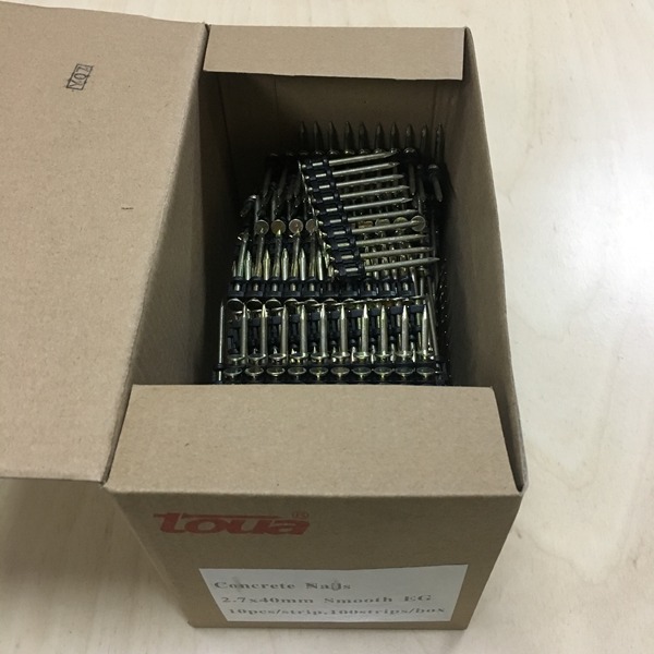 Гвозди по бетону Toua CN 2,7х40 мм (1000 шт)