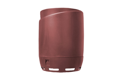 Колпак для трубы Vilpe Flow d110 красный