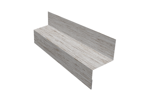 Отлив межэтажный 35 Grand Line 0,45 Print Elite Snow Wood TwinColor (3м)