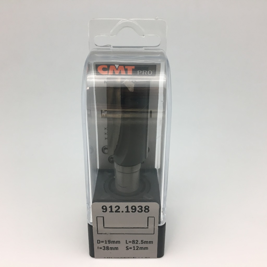 Фреза пазовая CMT 19х38х82,5 мм, S 12 мм