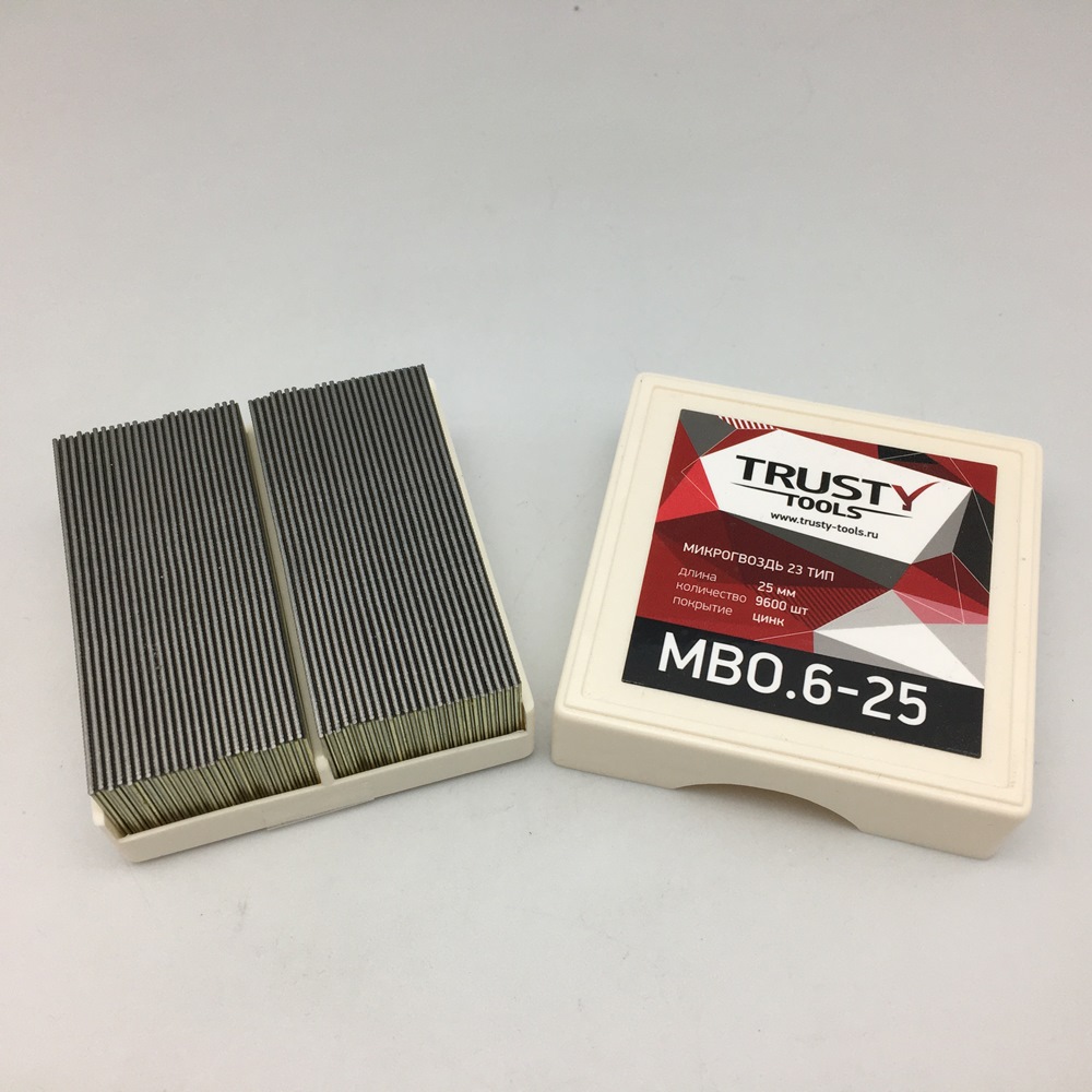 Микрогвоздь 23ga 25 мм (9600 шт)