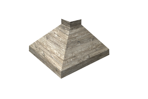 Угол отлива внешний 250 Grand Line 0,45 Print Elite с пленкой Nordic Wood TwinColor