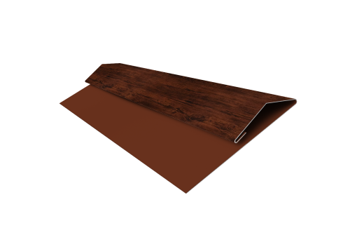 Планка стартово-финишная Экобрус Grand Line 0,45 Print Elite Cherry Wood TwinColor (3м)