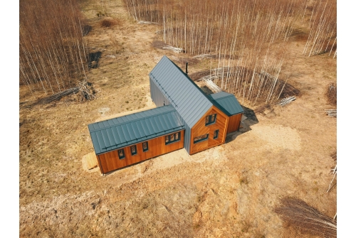 Кликфальц Grand Line 0,5 Rooftop Бархат с пленкой на замках RAL 7024 мокрый асфальт
