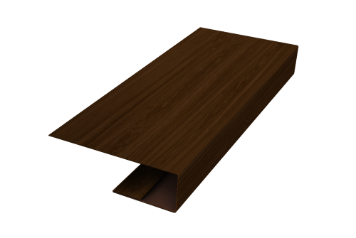 J-Профиль 12мм Grand Line 0,45 Print Elite Coffee Wood TwinColor (3м)