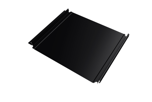 Кликфальц Double Pro Grand Line 0,5 Satin с пленкой на замках RAL 9005 черный