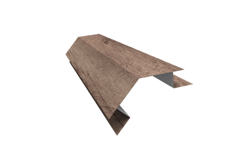 Планка угла внешнего сложного 135 градусов Блок-Хаус new Grand Line 0,45 Print Premium Almond Wood Fresh (3м)