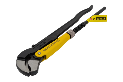 Ключ трубный Stayer Hercules-S Professional изогнутые губки №1, 1", 330мм
