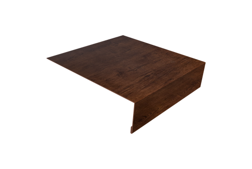 Планка околооконная простая 200х75 Grand Line 0,4 Print Premium Cherry Wood Fresh TwinColor (3м)