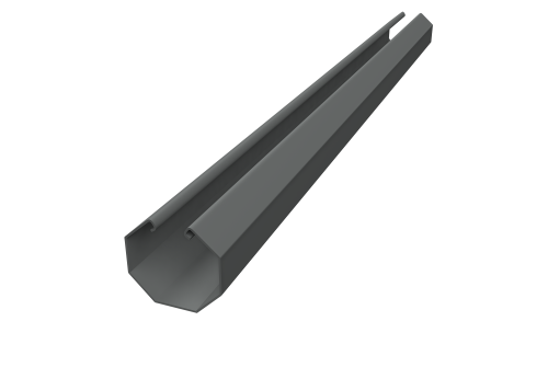 Направляющая 60х20х2500 RAL 7024 Matt