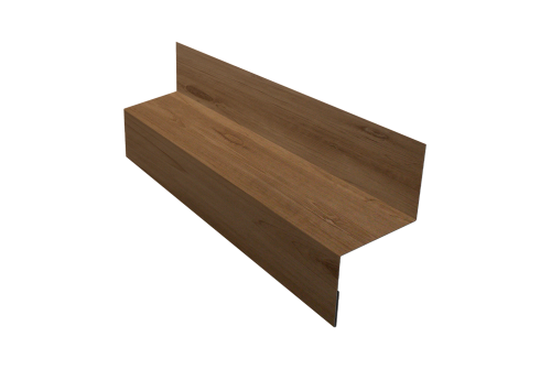 Отлив межэтажный 35 Grand Line 0,45 Print Premium Pine Wood Fresh (3м)