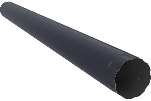 Труба круглая Optima 150 мм 1м RAL 7024