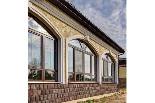 Рядовая плитка Leonardo Stone Капри 709 с расшивкой 1,5см норма упаковки 0,73м2