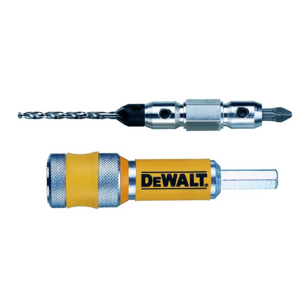 Быстросменный узел DeWalt DT7603 (бита PZ2 + пилотное сверло с зенкером №12)