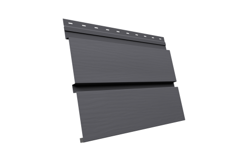 Квадро Брус 3D Grand Line 0,45 PE с пленкой RAL 7004 сигнальный серый