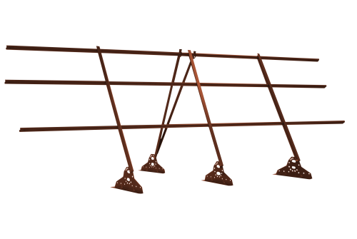 Ограждение кровельное на фальц Grand Line 1,2х3 RAL 8004