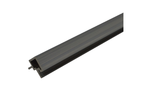 Профиль угловой CM Wall 4000х56х49мм цвет stone grey (стоун грэй)