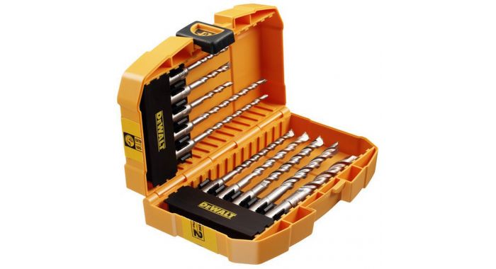 Набор буров DeWalt SDS+ (10 шт) в пластиковом кейсе