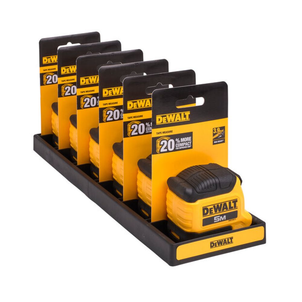 Компактная рулетка DeWalt 5м х 28мм