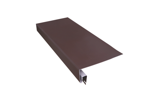 Планка приоконная широкая 7/8'' Grand Line Decor Premium Acryl темный дуб (3,0м)