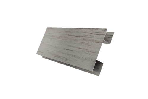 Планка H-образная стыковочная сложная Grand Line 0,45 Print Elite Snow Wood TwinColor (3м)
