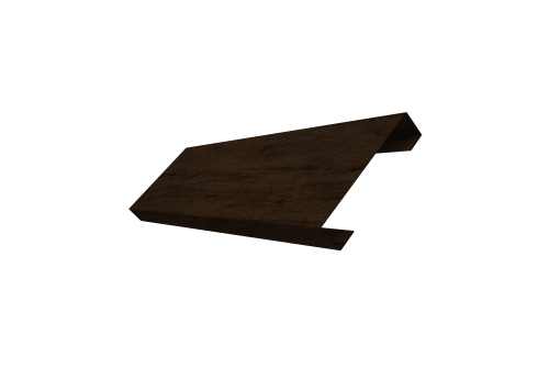 Ламель лицевая 100 забора жалюзи Texas Grand Line 0,45 Print-Double Elite Antique Wood