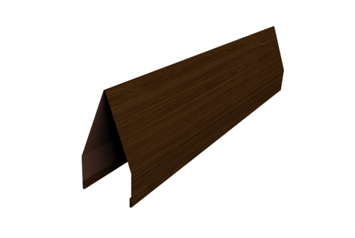 Ламель забора жалюзи Tokyo Grand Line 0,45 Print Elite Choco Wood TwinColor