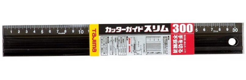 Линейка универсальная TAJIMA Cutter Guide Slim 30 см