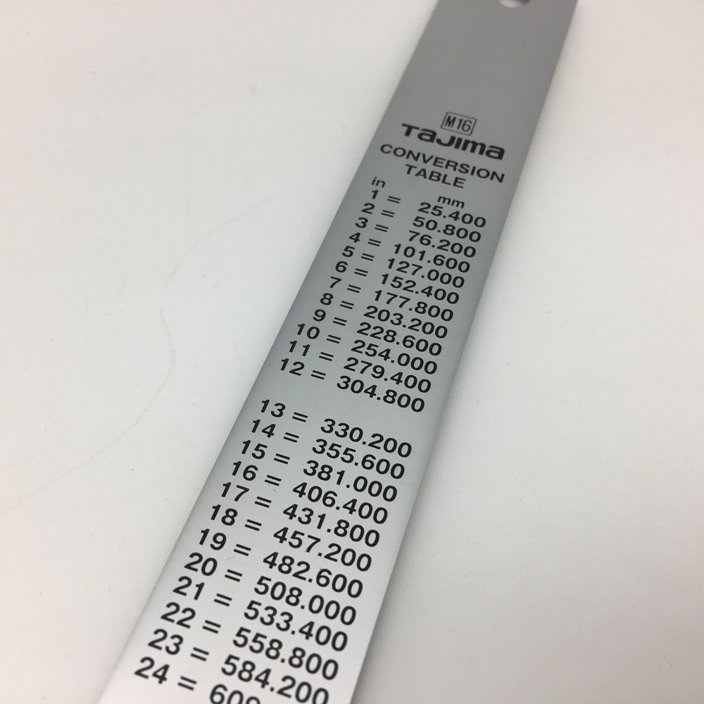 Линейка стальная Tajima 100 см