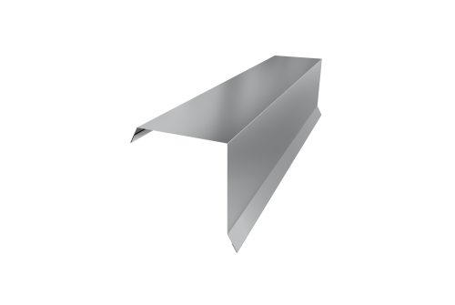 Планка торцевая 95х95 Grand Line 0,5 PE с пленкой RAL 7004 сигнальный серый (2м)
