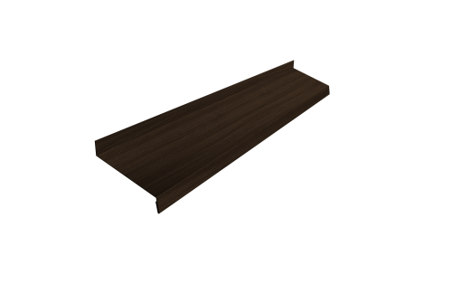 Отлив простой 100 Grand Line 0,45 Print Elite Coffee Wood TwinColor (2м)