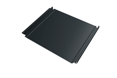 Кликфальц Double Pro Grand Line 0,5 Velur X с пленкой на замках RAL 7016 антрацитово-серый