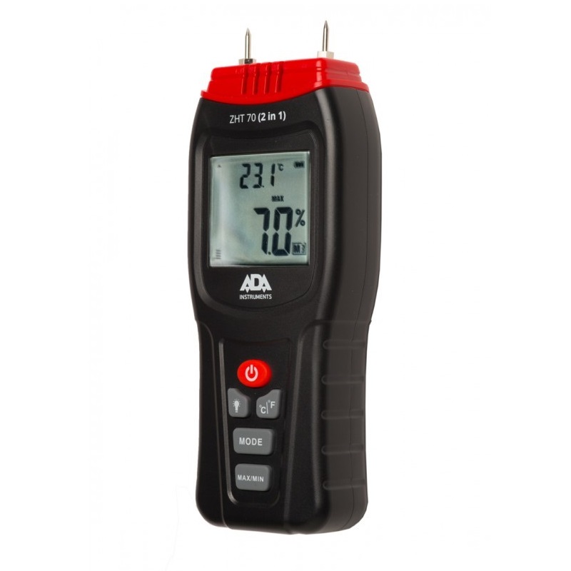 Измеритель влажности и температуры контактный ADA ZHT 70 (2 in 1)