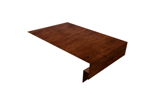 Планка околооконная сложная 300х50х18 (j-фаска) Grand Line 0,4 Print Premium Cherry Wood Fresh TwinColor (3м)