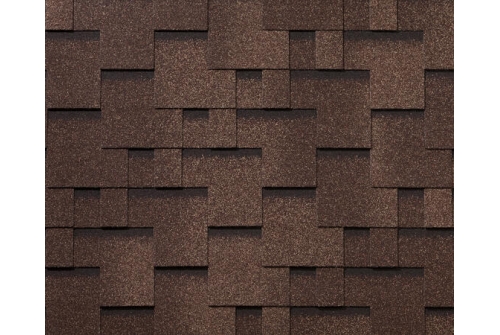 Черепица гибкая RoofShield Премиум Модерн лесной орех