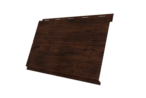 Софит металлический Вертикаль 0,2 line Grand Line 0,45 Print Elite с пленкой Cherry Wood TwinColor