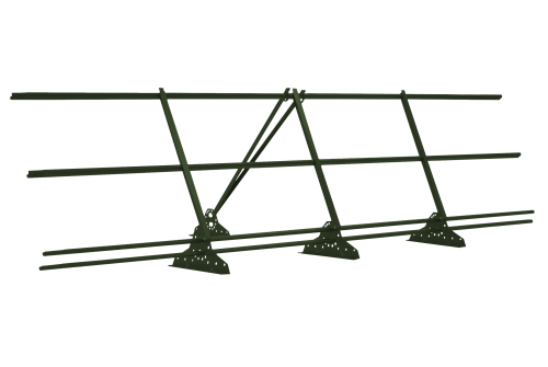 Ограждение кровельное со снегозадержателем на фальц Grand Line 0,9х3м RAL 6020