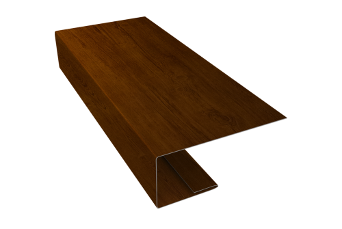J-Профиль 18мм Grand Line 0,45 Print-Double Premium Golden Wood Intense F (3м)